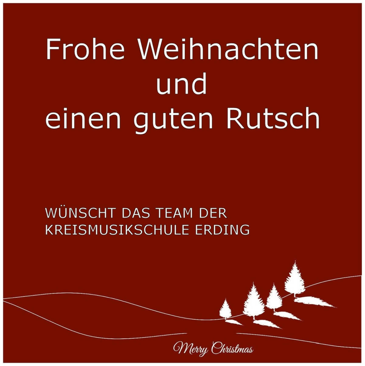 Weihnachtsgruß 2025